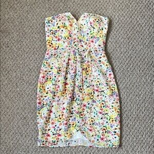 Yumi Kim Strapless Dress 100% Silk